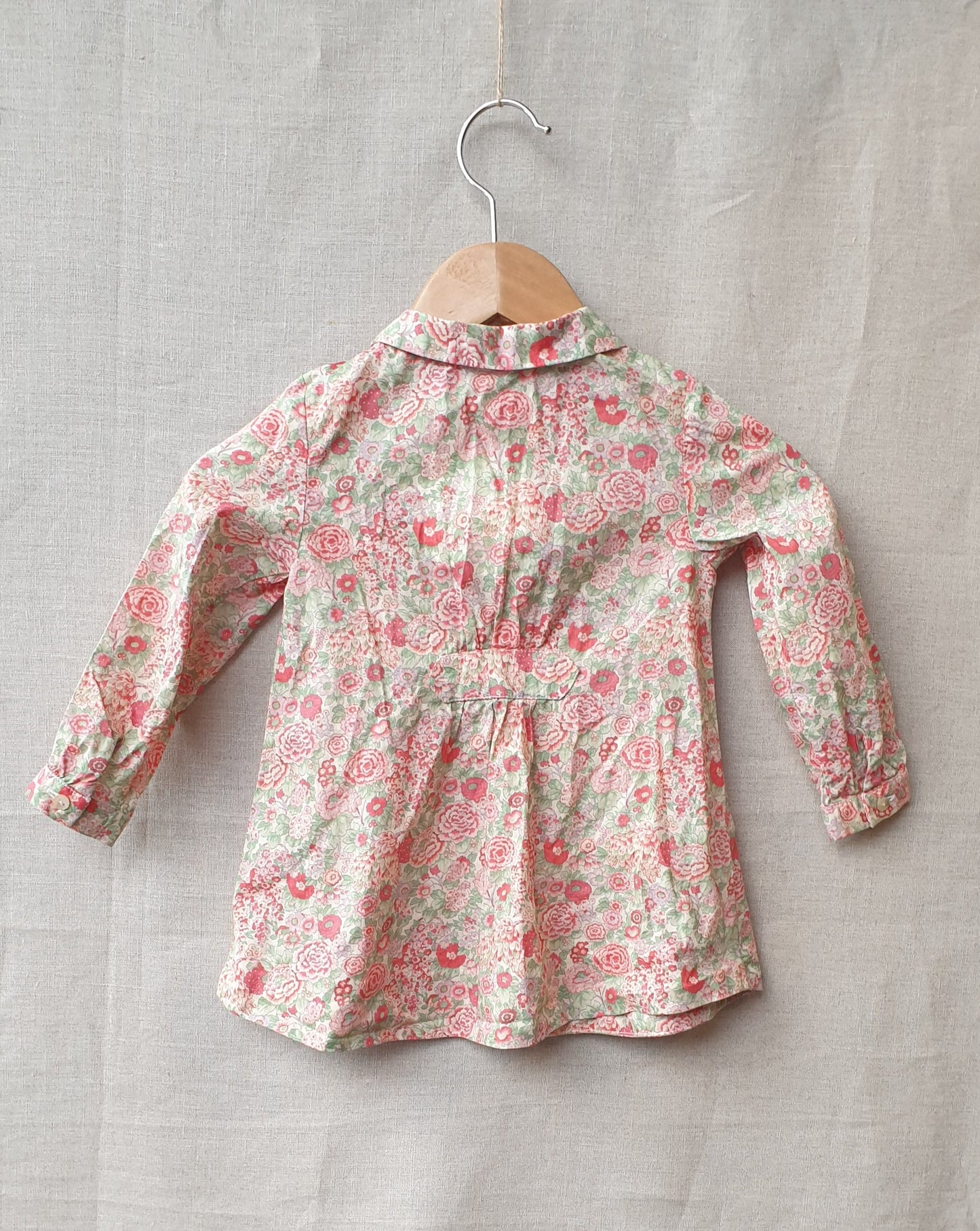 Preloved Abbey Dress Cabbage Rose