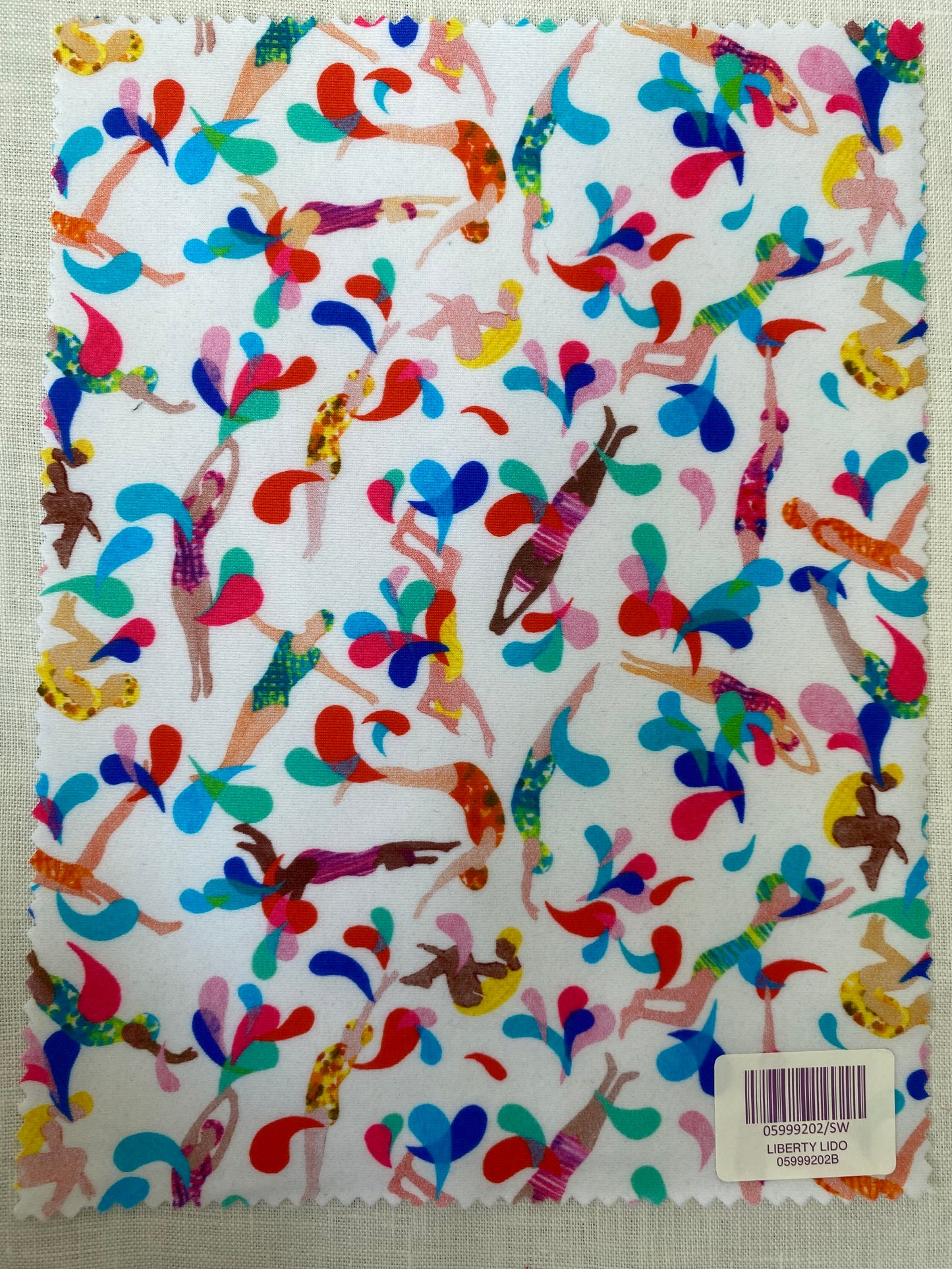 Liberty Fabric Swatch Liberto Lido