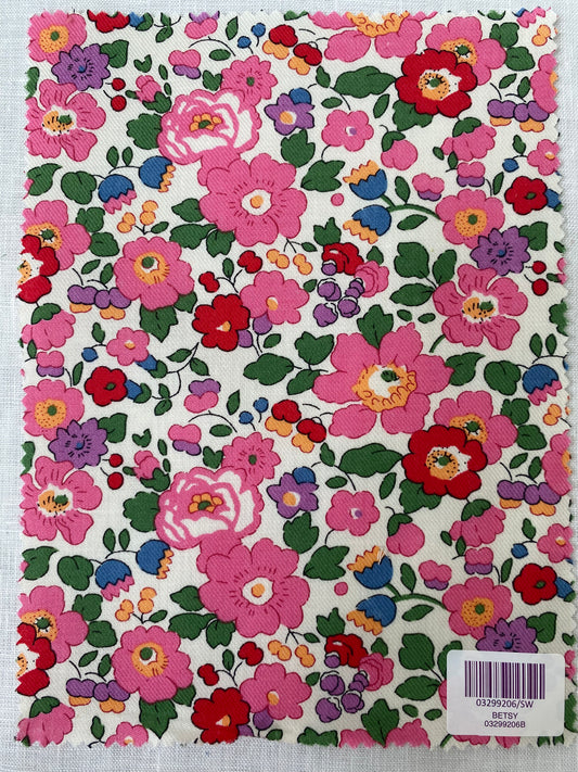 Liberty Fabric Swatch Betsy