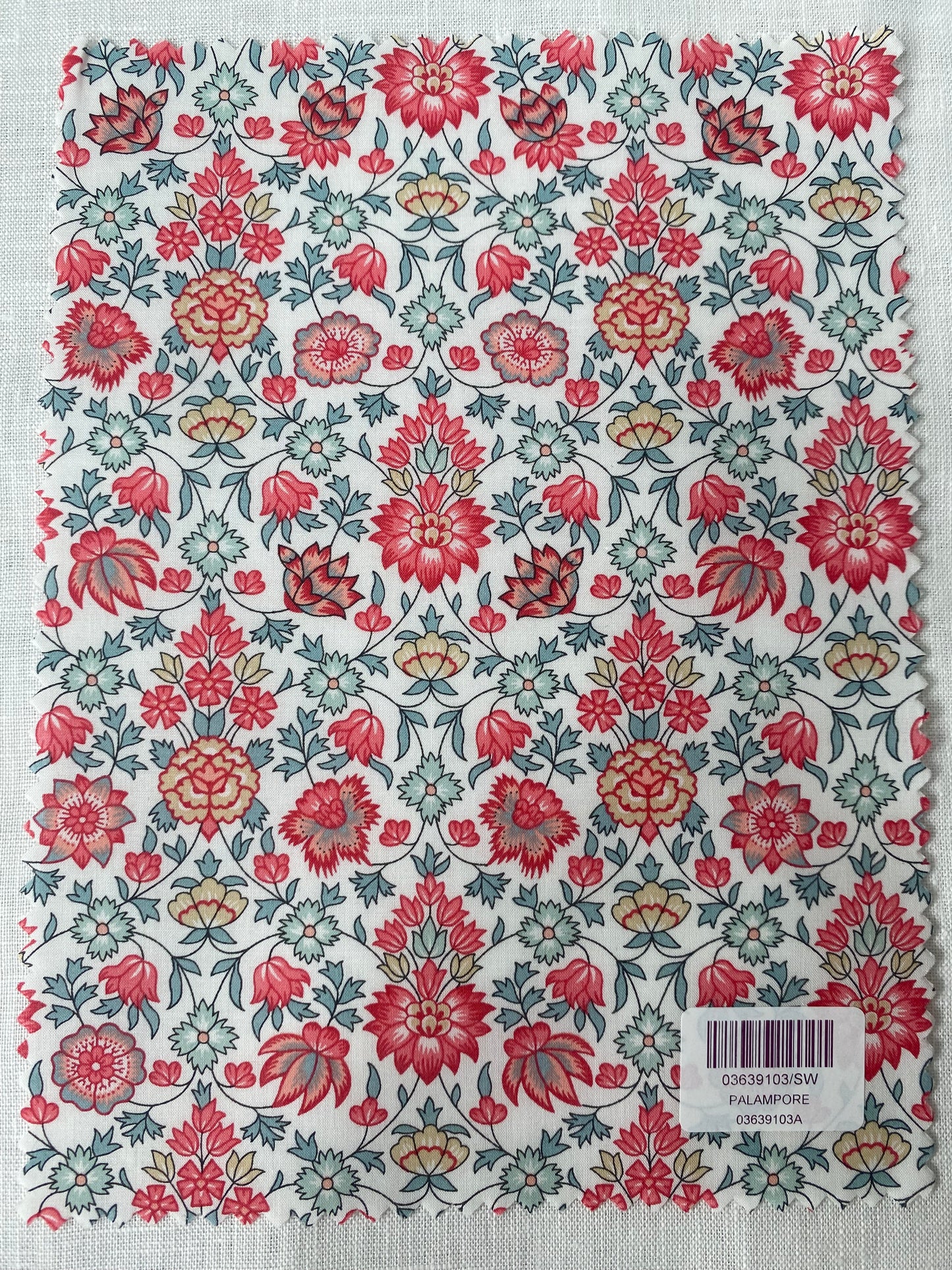 Liberty Fabric Swatch Palampore