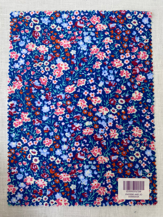 Liberty Fabric Swatch Phoebe And Jo