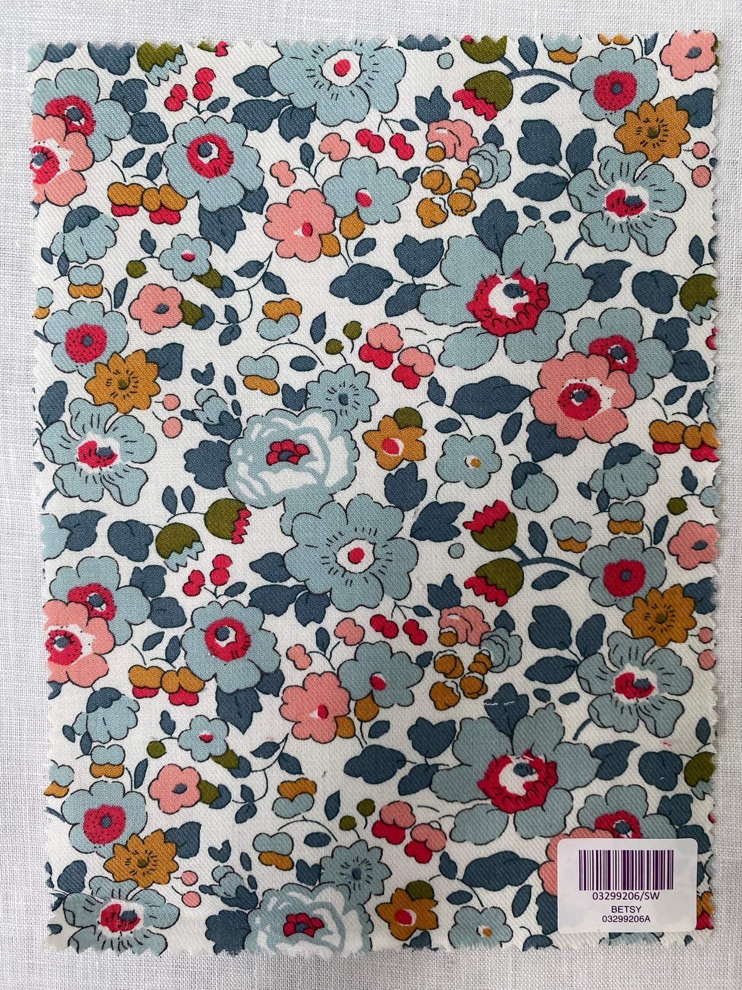 Liberty Fabric Swatch Betsy