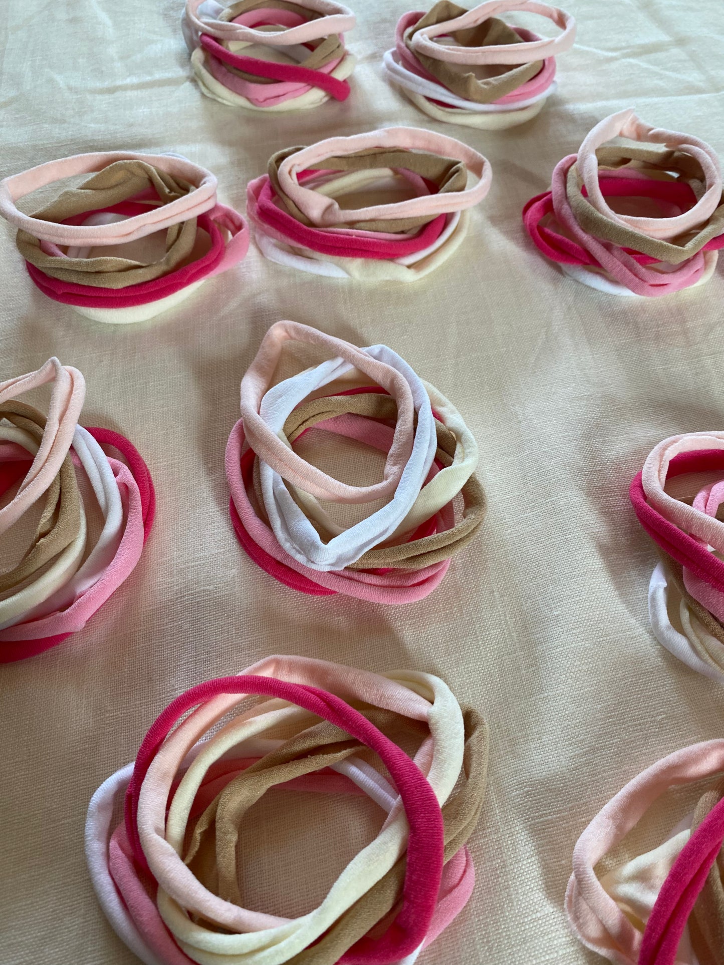 6 Pack Soft Headbands